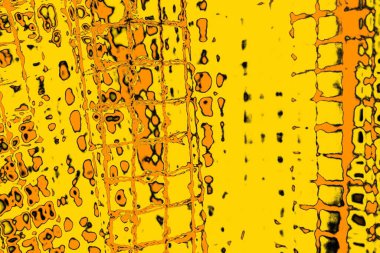 Kırmızı sarı ve siyah renkli kirli duvar, desenli arka plan.