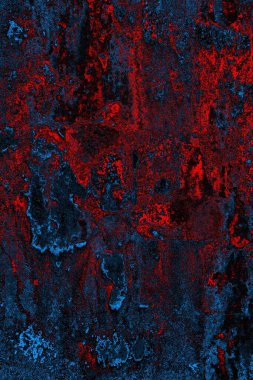Dökülen boya paslı metal dokusu