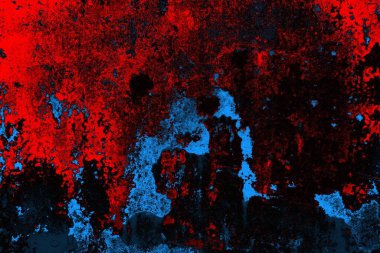 Çizik ve çatlaklarla metal doku