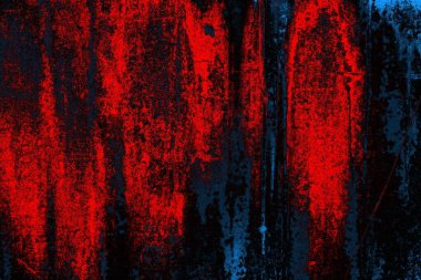 Çizik ve çatlaklarla metal doku