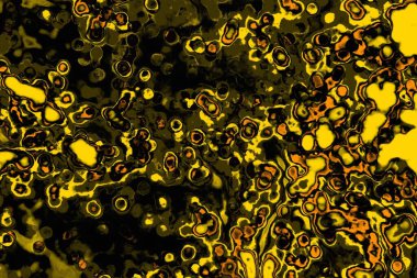 Kırmızı sarı ve siyah renkli kirli duvar, desenli arka plan.