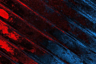 Çizik ve çatlaklarla metal doku