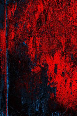 Çizik ve çatlaklarla metal doku