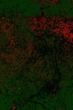 Çizik ve çatlaklarla metal doku