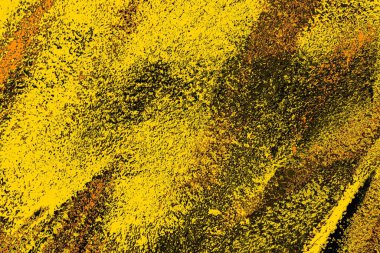 Kırmızı sarı ve siyah renkli kirli duvar, desenli arka plan.