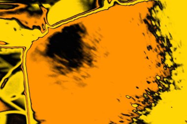 Kırmızı sarı ve siyah renkli kirli duvar, desenli arka plan.