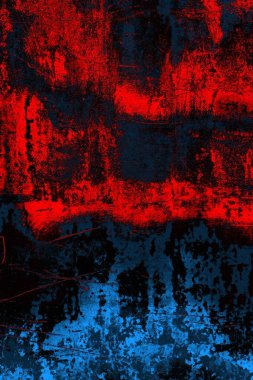 Çizik ve çatlaklarla metal doku