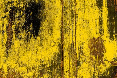 Kırmızı sarı ve siyah renkli kirli duvar, desenli arka plan.