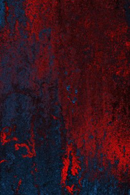 Dökülen boya paslı metal dokusu