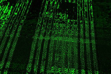 Yeşil ve siyah doku ve arkaplan, boşluğu kopyala