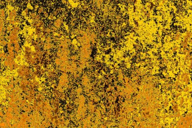 Kırmızı sarı ve siyah renkli kirli duvar, desenli arka plan. 