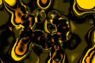 Kırmızı sarı ve siyah renkli kirli duvar, desenli arka plan.