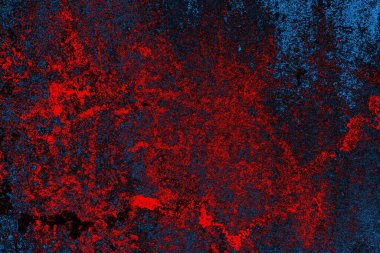 Dökülen boya paslı metal dokusu