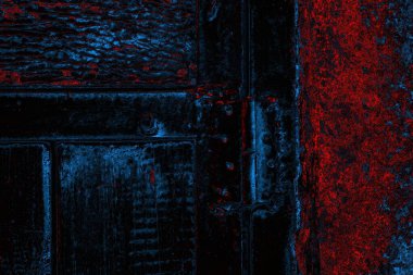 Eski tahta ahşap duvar arka planı. Eski ahşap dokusu. Yıpranmış odun parçası..