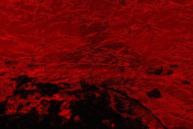 Çizik ve çatlaklarla metal doku