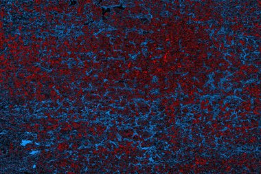 Çizik ve çatlaklarla metal doku