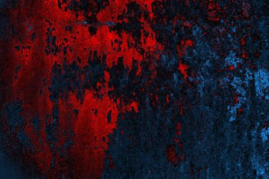 Çizik ve çatlaklarla metal doku