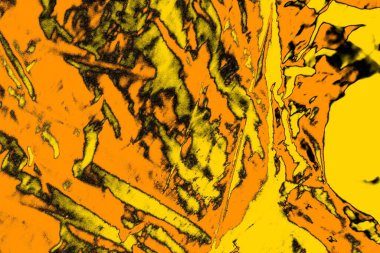 Kırmızı sarı ve siyah renkli kirli duvar, desenli arka plan.