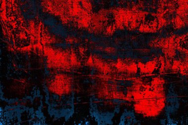 Çizik ve çatlaklarla metal doku