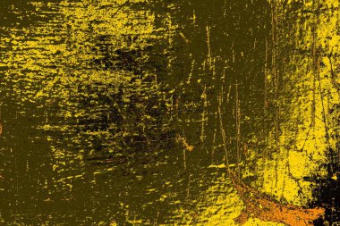 Kırmızı sarı ve siyah renkli kirli duvar, desenli arka plan.