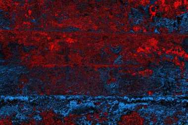 Çizik ve çatlaklarla metal doku