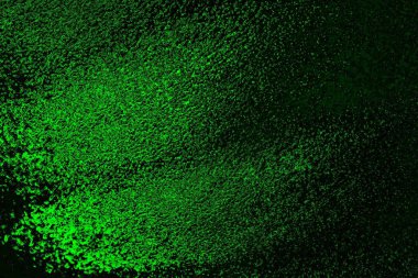 soyut yeşil ve siyah doku ve arkaplan, uzay duvar kağıdını kopyala