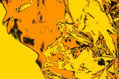 Kırmızı sarı ve siyah renkli kirli duvar, desenli arka plan.