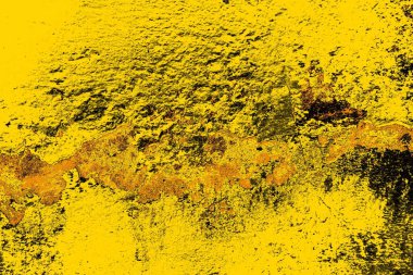 Kırmızı sarı ve siyah renkli kirli duvar, desenli arka plan.