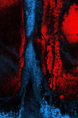 Çizik ve çatlaklarla metal doku