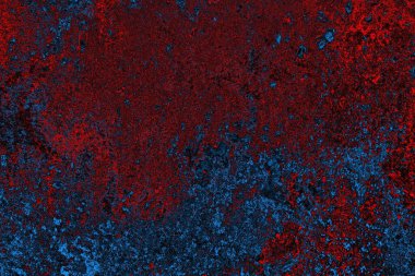 Dökülen boya paslı metal dokusu