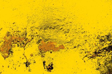 Kırmızı sarı ve siyah renkli kirli duvar, desenli arka plan.