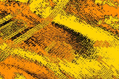 Kırmızı sarı ve siyah renkli kirli duvar, desenli arka plan.