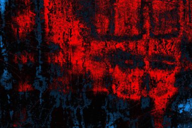 Çizik ve çatlaklarla metal doku