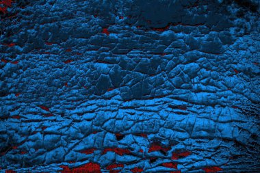 Duvar dokusu arkaplanı eski boyayla soyulmuş