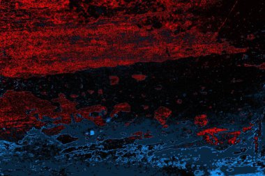 Çizik ve çatlaklarla metal doku