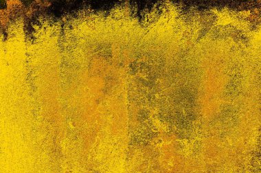 Kırmızı sarı ve siyah renkli kirli duvar, desenli arka plan.