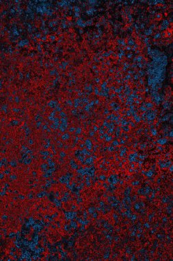 Dökülen boya paslı metal dokusu