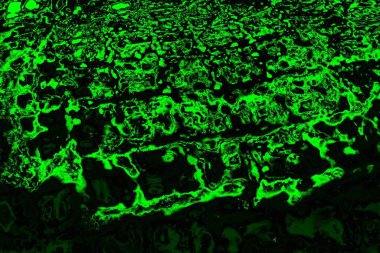 soyut yeşil ve siyah doku ve arkaplan, uzay duvar kağıdını kopyala