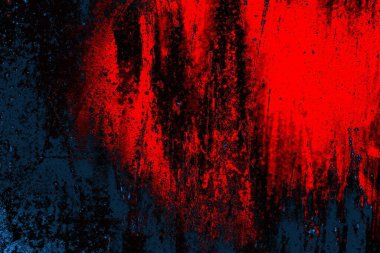 Çizik ve çatlaklarla metal doku