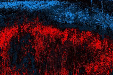 Çizik ve çatlaklarla metal doku