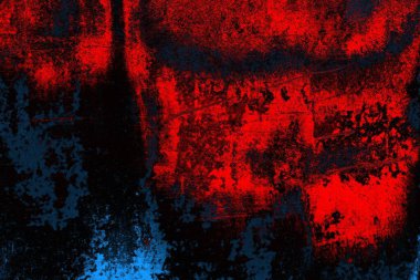 Çizik ve çatlaklarla metal doku