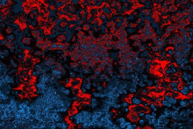 Çizik ve çatlaklarla metal doku