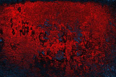 Çizik ve çatlaklarla metal doku