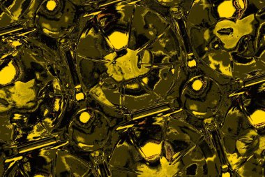 Kırmızı sarı ve siyah renkli kirli duvar, desenli arka plan.