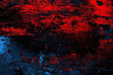 Çizik ve çatlaklarla metal doku