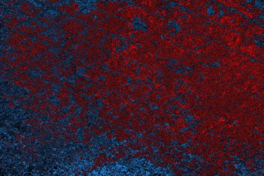 Çizik ve çatlaklarla metal doku