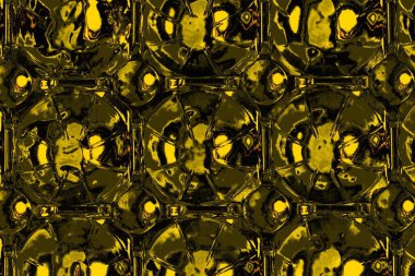 Kırmızı sarı ve siyah renkli kirli duvar, desenli arka plan.