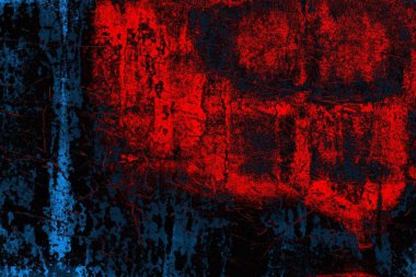 Çizik ve çatlaklarla metal doku