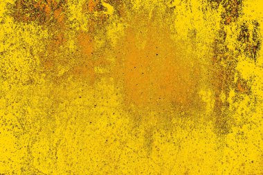 Kırmızı sarı ve siyah renkli kirli duvar, desenli arka plan.