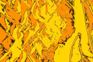 Kırmızı sarı ve siyah renkli kirli duvar, desenli arka plan.